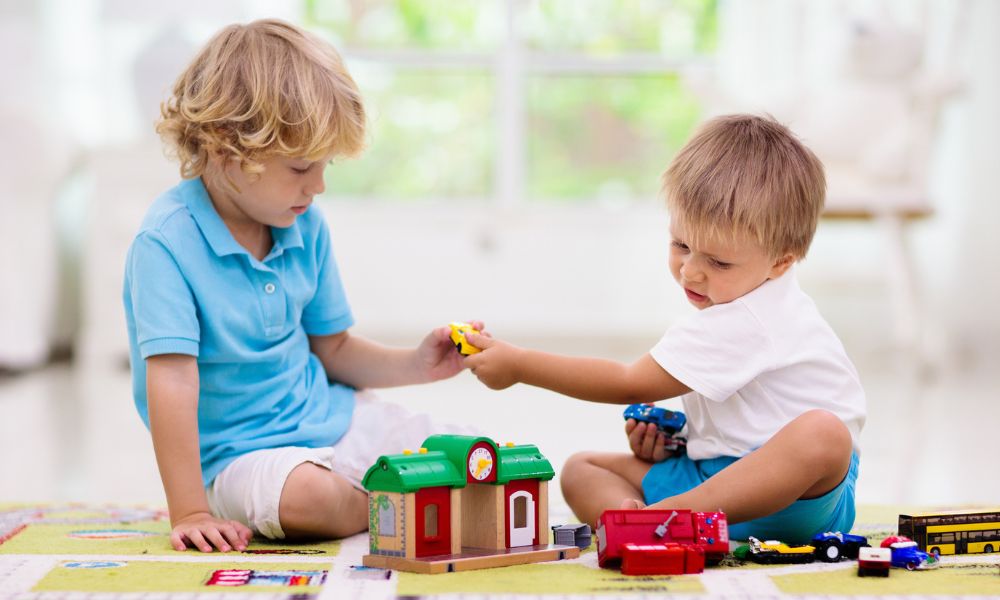 5 Ways To Encourage Your Kids To Share Their Toys