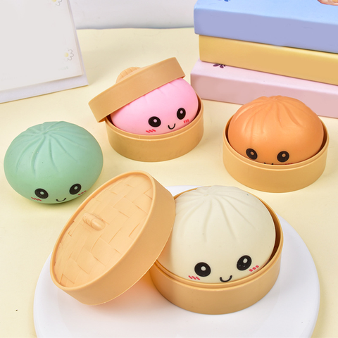 Image of Viral Squishy Dumpling Stress Relief Toy