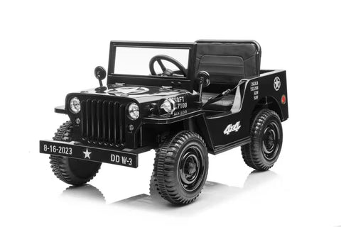Image of 12V Military Jeep for Kids