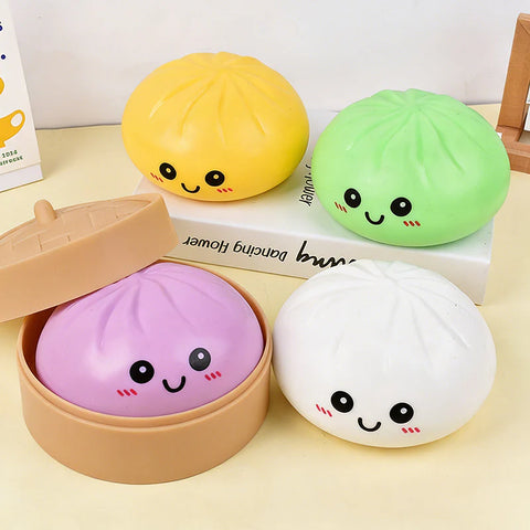 Image of Viral Squishy Dumpling Stress Relief Toy
