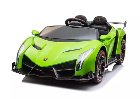 Image of 2021 Licensed Lamborghini Veneno Exotic Kids Car with Bluetooth - Elegant Electronix