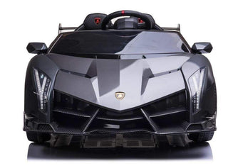 Licensed Lamborghini Veneno Exotic Kids Car with Bluetooth | Gray