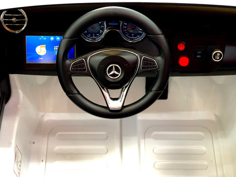 Image of Licensed Mercedes Kids SUV with TV and Parental Remote | 2 Seater