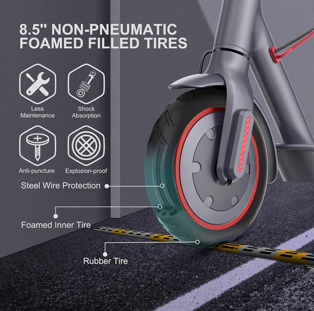 36V LED Electric Scooter | Black