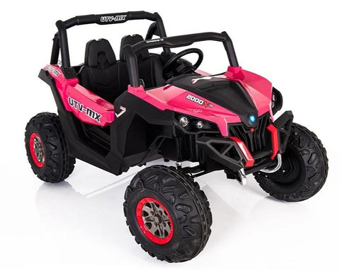 Image of 4x4 Lifted Kids’ Buggy UTV With Touchscreen TV and EVA Wheels