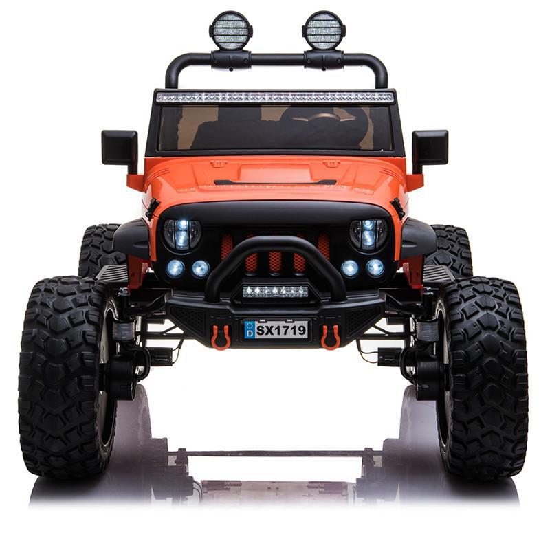 24V Lifted Kids Jeep with Bluetooth and Parental Remote