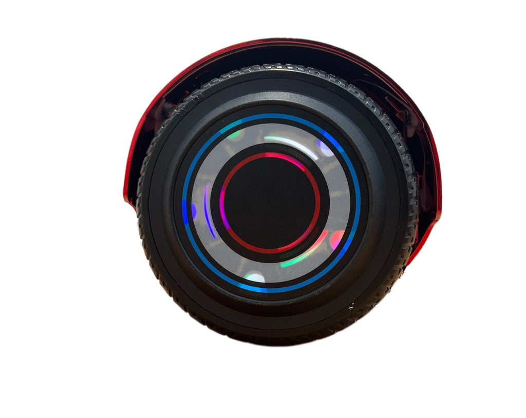 Bluetooth Hoverboard with LED Lights | Chrome Black