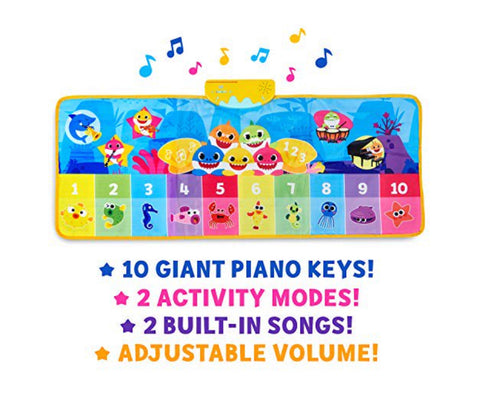 Image of Baby Shark Piano Mat