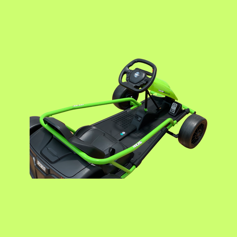 Image of Drifting Go Kart for Kids | 24V Green