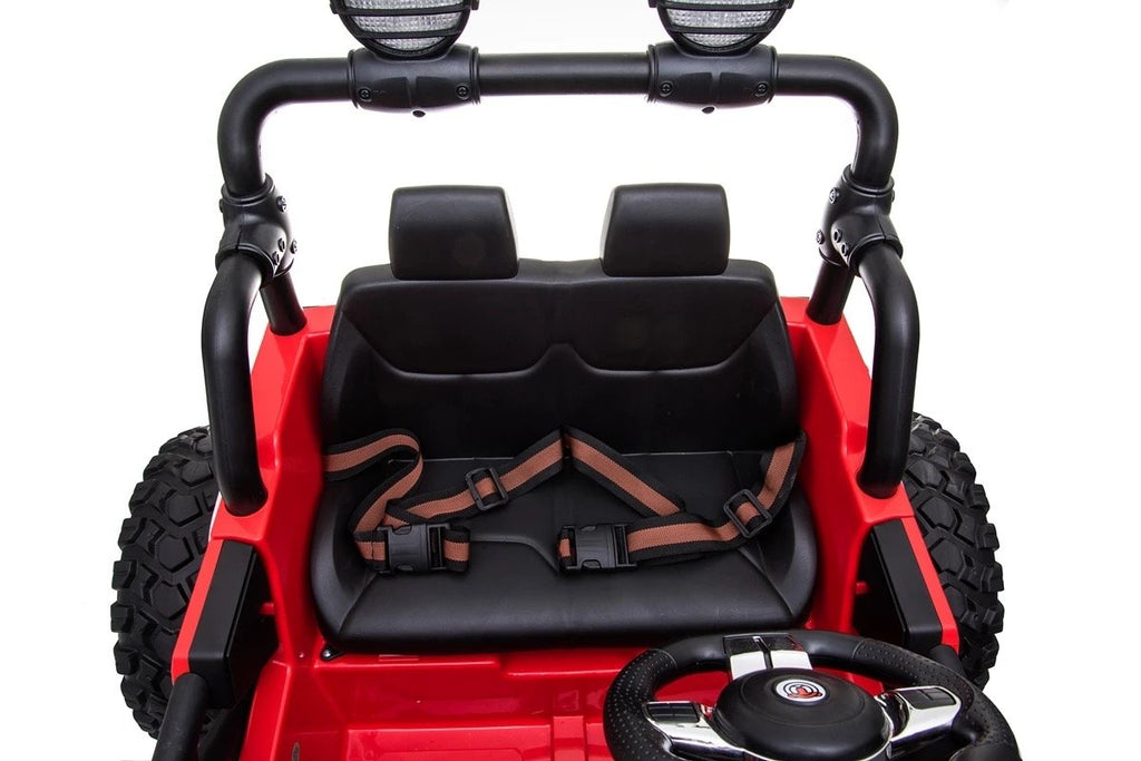 24V Lifted Kids Jeep with Bluetooth and Parental Remote
