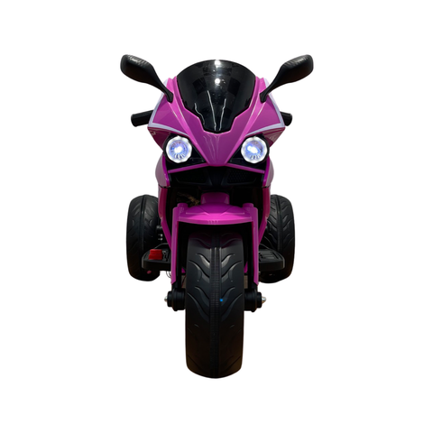 Image of 3 Wheel Motorcycle with LED Wheels Electric Kids Motorcycle For Girls