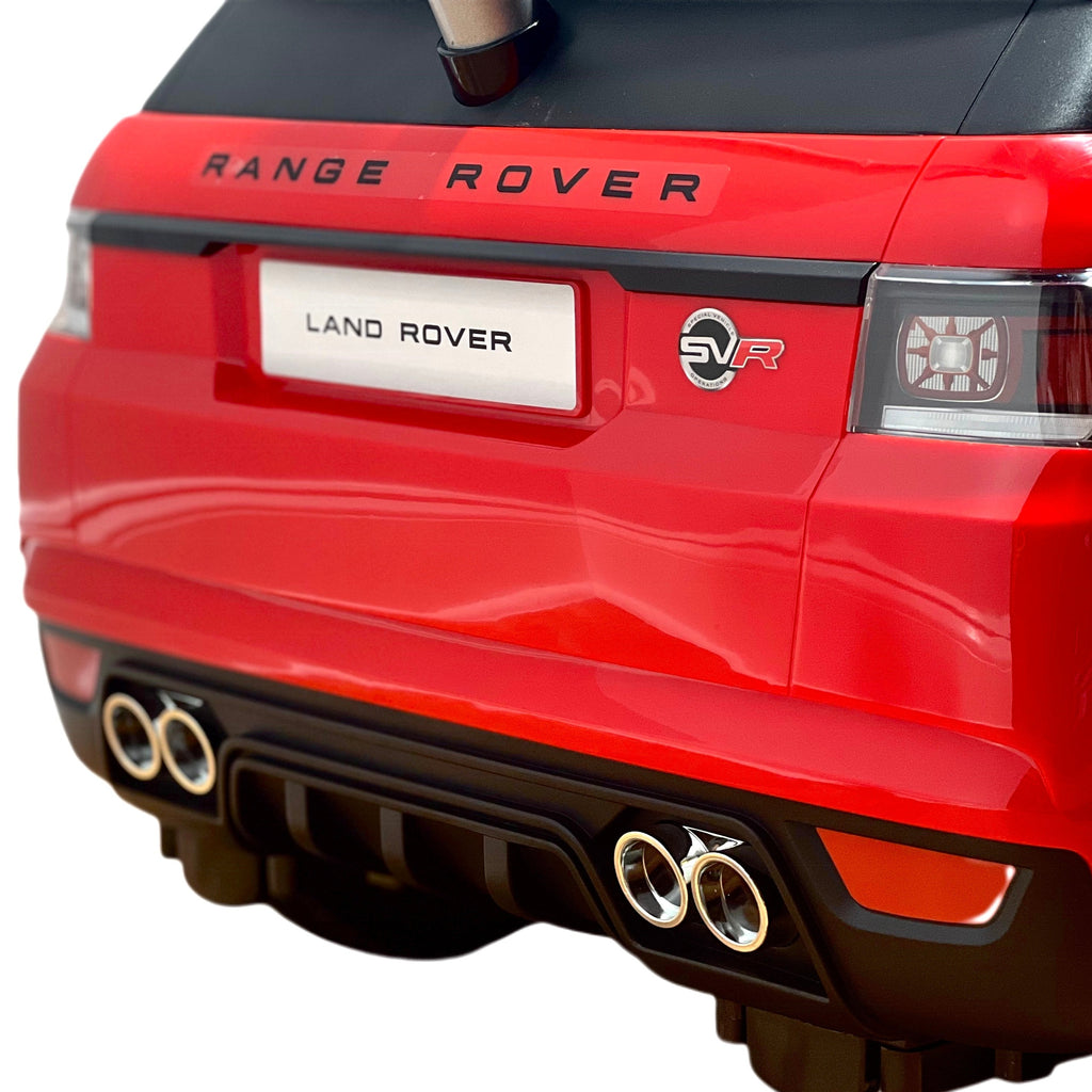 Range Rover Electric Kids Car and Stroller | Red