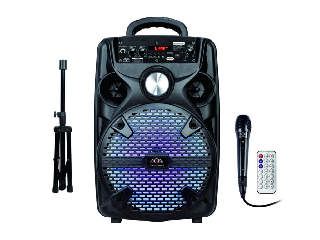 The Destin | Portable Bluetooth Speaker with Stand and Microphone
