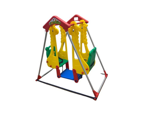 Image of Double Seat Swing Set for Kids
