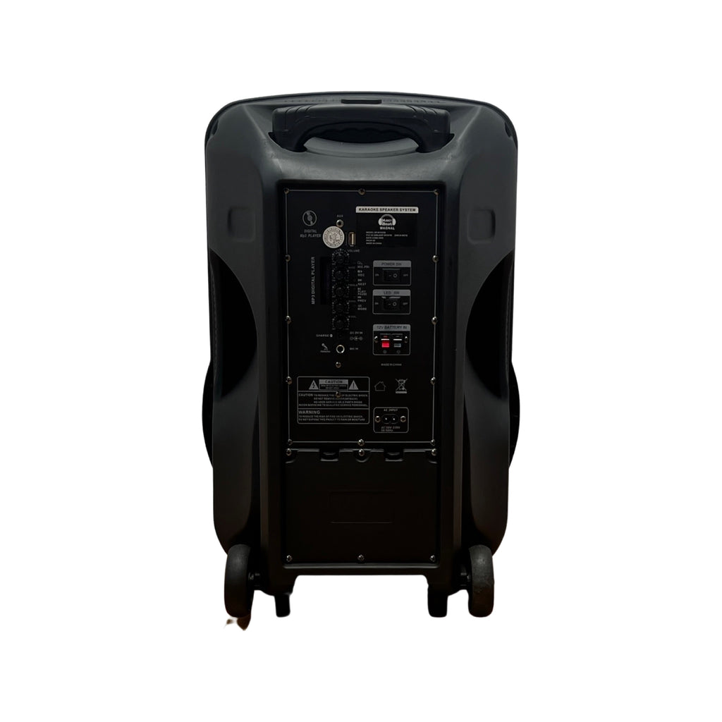 The Magnal | 15 inch Bluetooth Karaoke Speaker with Wireless Mic