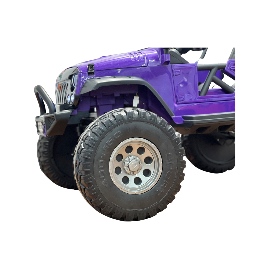 24V Lifted Kids Jeep with Bluetooth and Parental Remote