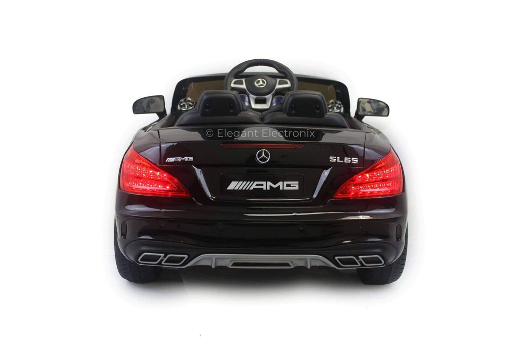 Licensed Mercedes AMG with Touchscreen TV and Remote Control 12V | Black - Elegant Electronix