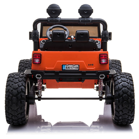 Image of 24V Lifted Kids Jeep with Bluetooth and Parental Remote
