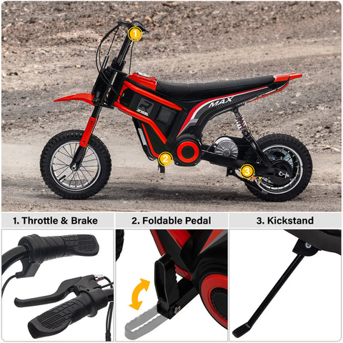 Image of 24V Electric Dirt Bike for Kids