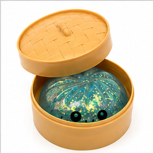 Image of Viral Squishy Dumpling Stress Relief Toy