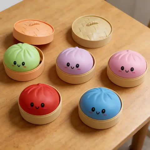 Image of Viral Squishy Dumpling Stress Relief Toy