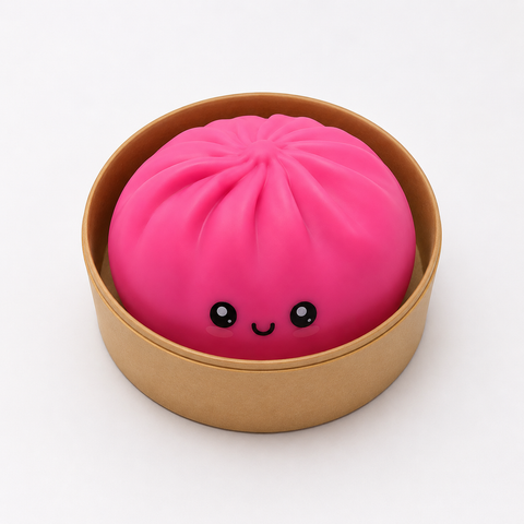 Image of Viral Squishy Dumpling Stress Relief Toy