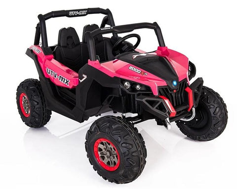 Image of 4x4 Lifted Kids Buggy UTV with MP3 Player and EVA Wheels
