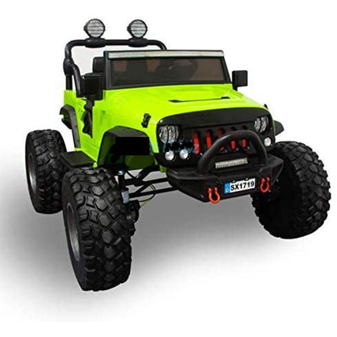 24V Lifted Kids Jeep with Bluetooth and Parental Remote
