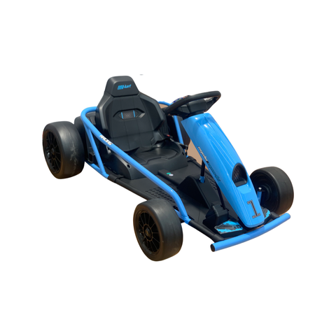 Image of Drifting Go Kart for Kids | 24V Blue