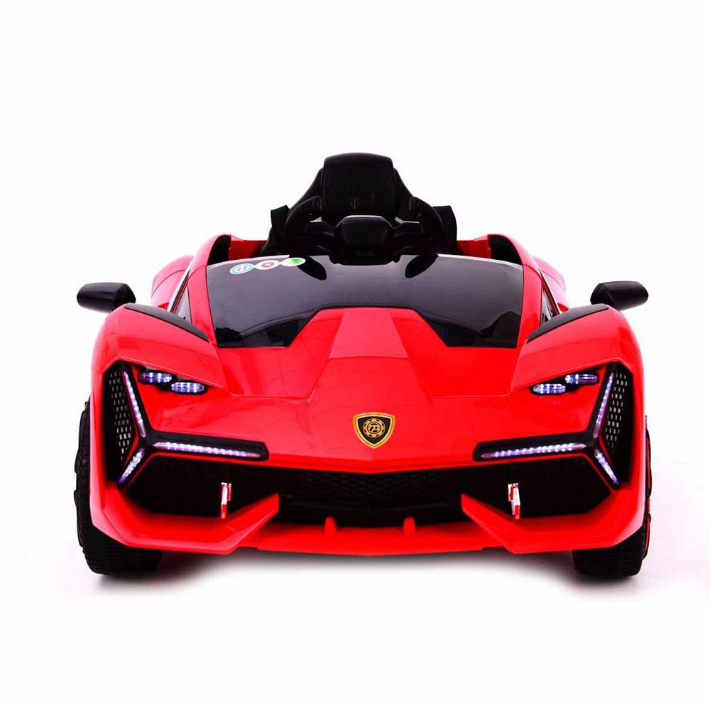Lambo Style Ride on Car with Parental Remote Control 12V | Red