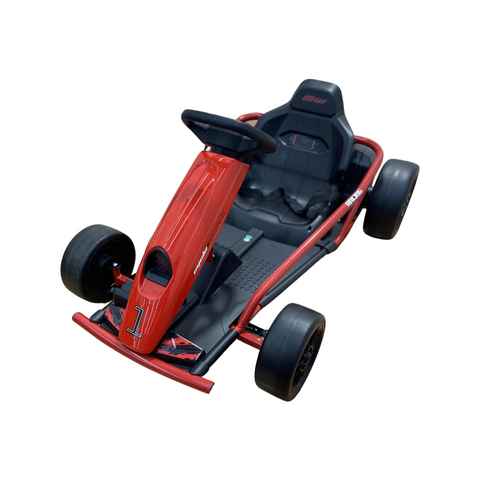 Image of Drifting Go Kart for Kids | 24V Red
