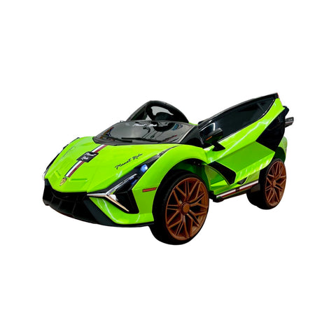 Image of Lambo Style Ride on Car with Parental Remote Control 12V