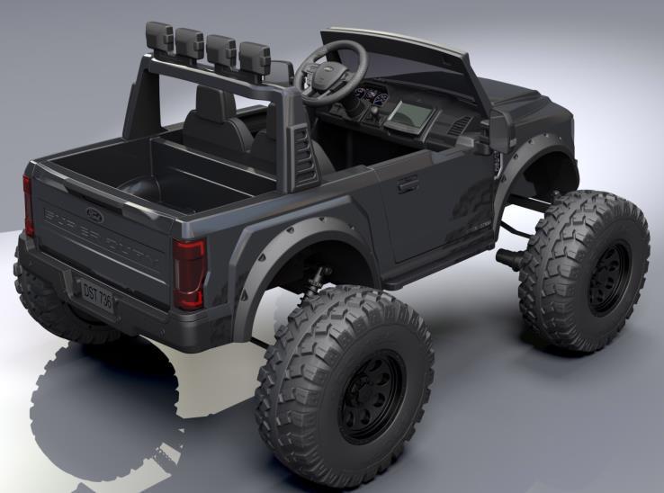 Lifted Ford Super Duty for Kids
