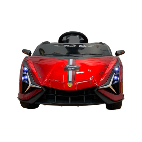 Lambo-Style Ride-On Car With Parental Remote Control 12V
