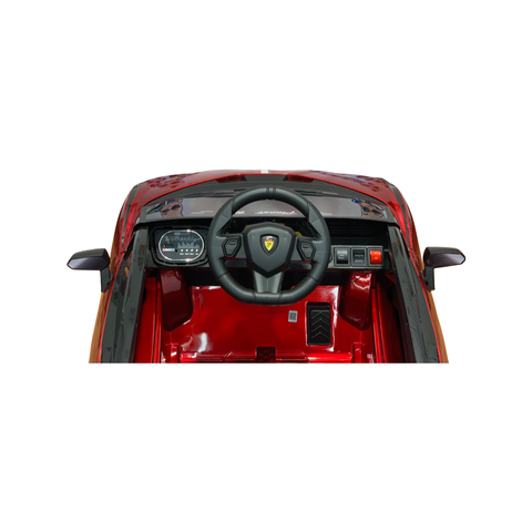 Image of Lambo-Style Ride-On Car With Parental Remote Control 12V