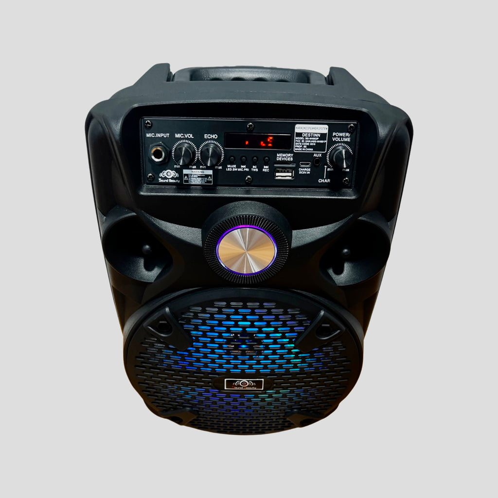 The Destin | Portable Bluetooth Speaker with Stand and Microphone