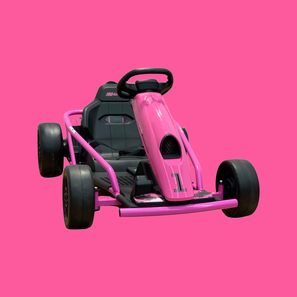 Drifting Go Kart for Kids | 24V Pink