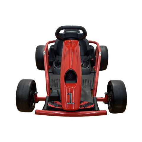 Image of Drifting Go Kart for Kids | 24V Red