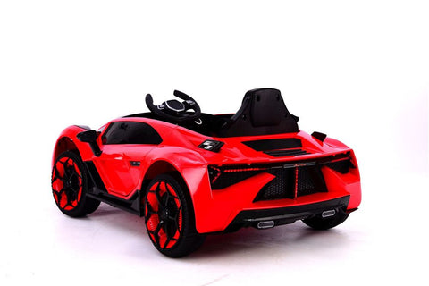 Image of Lambo Style Ride on Car with Parental Remote Control 12V | Red