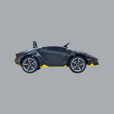 Image of 2022 Kids Lamborghini Centanario with Parental Remote | Charcoal and Yellow