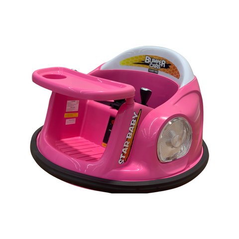Bumper Cars with Parental Remote for Toddlers
