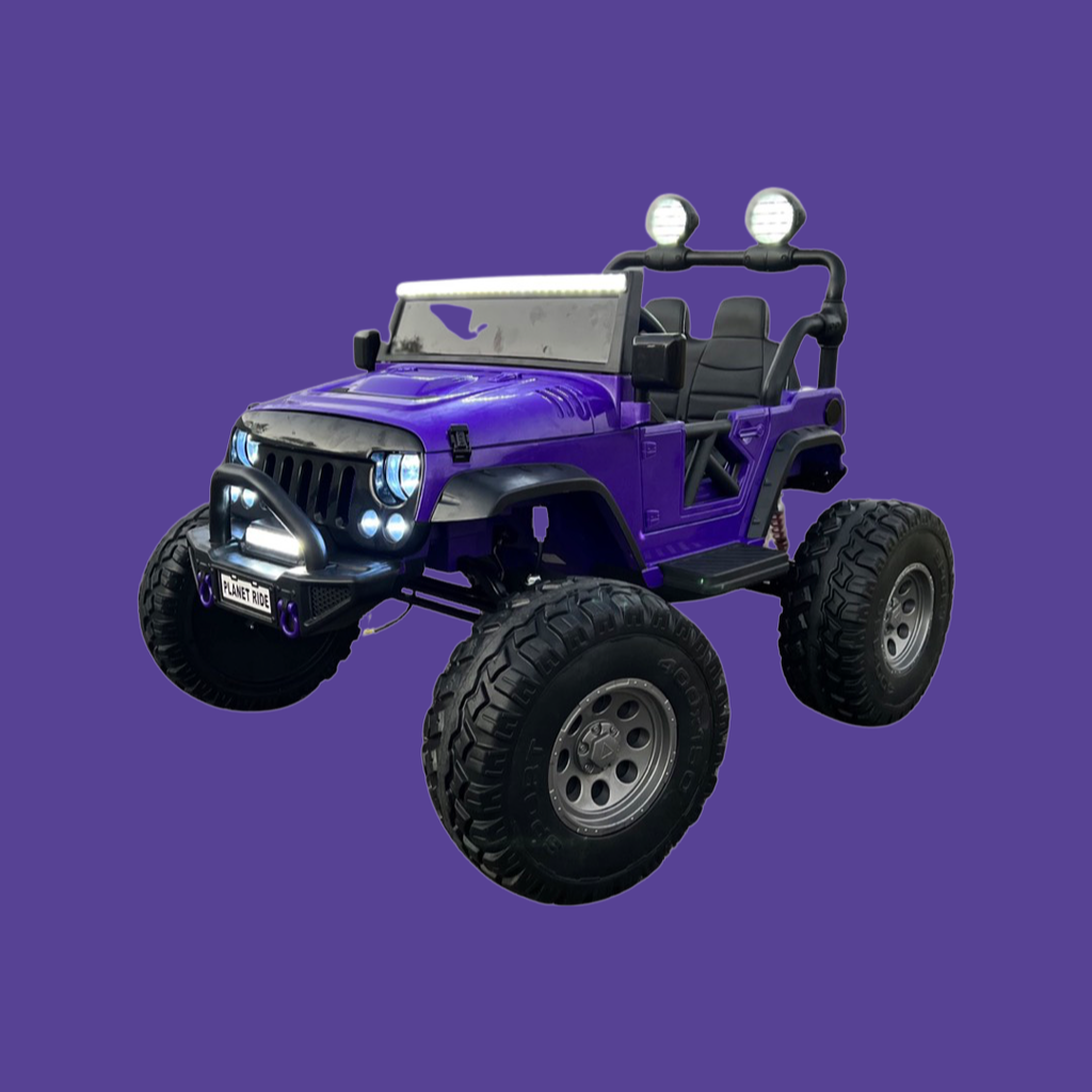 Purple jeep power wheels hotsell