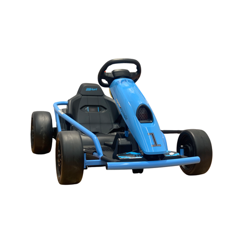 Image of Drifting Go Kart for Kids | 24V Blue