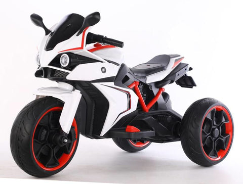 Image of 3 Wheel Motorcycle with LED Wheels Electric Kids Motorcycle Trike 12V