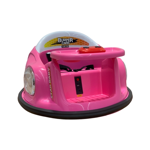 Image of 12V Bumper Cars with Parental Remote for Toddlers