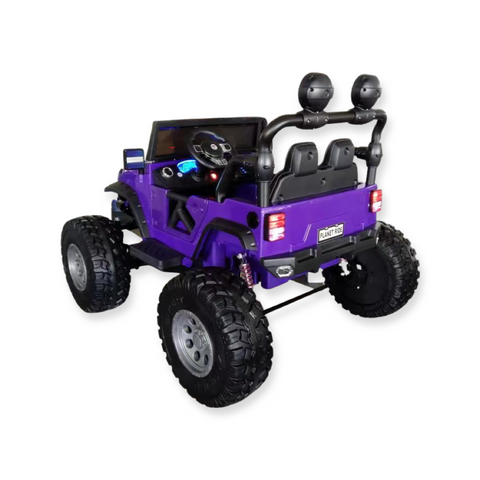 24V Lifted Kids Jeep with Bluetooth and Parental Remote