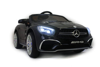 Licensed Mercedes AMG with Touchscreen TV and Remote Control 12V | Black - Elegant Electronix